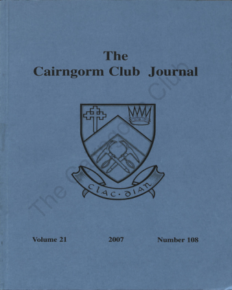 The Cairngorm Club Journal No 108 cover